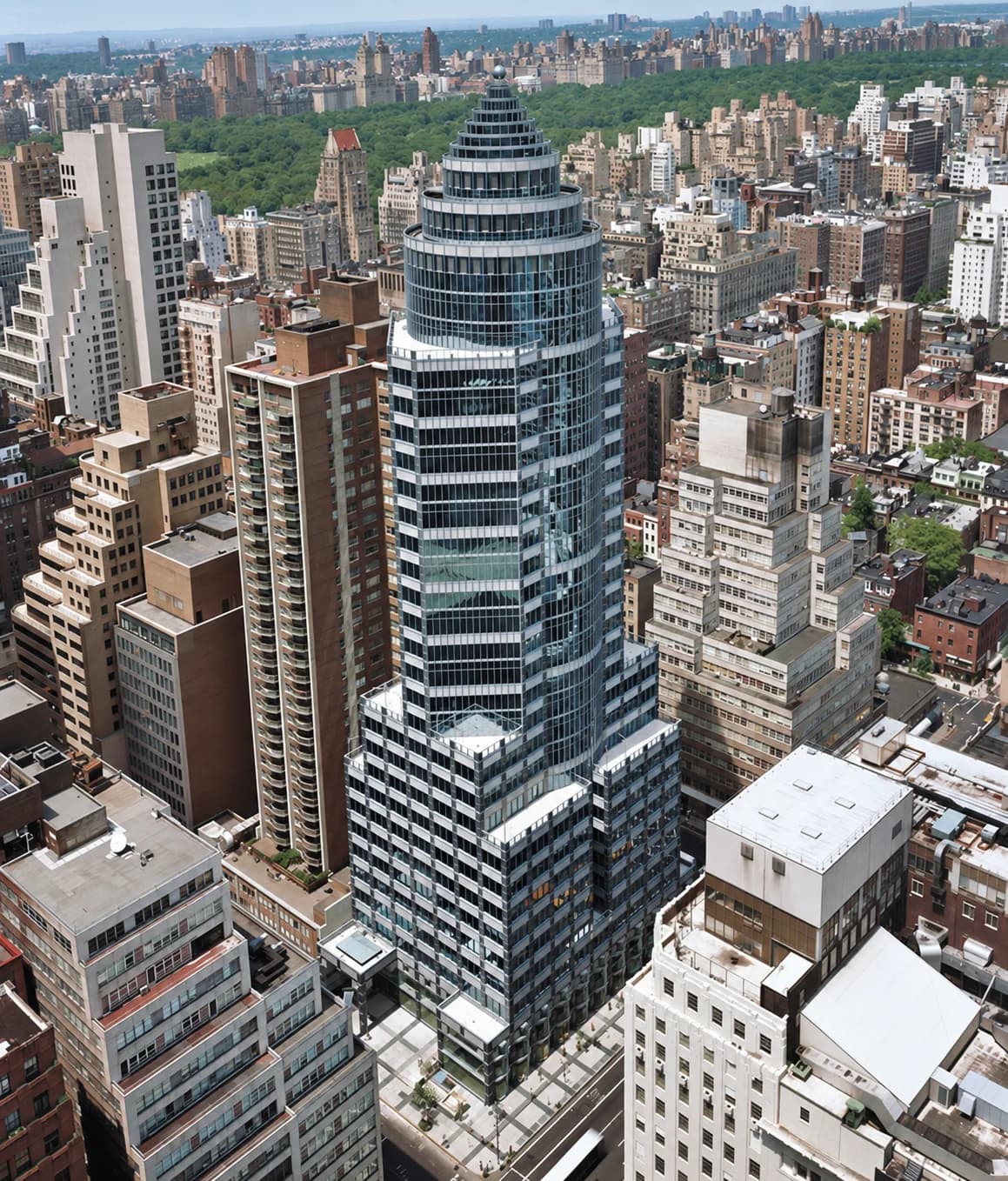 750 Lexington Avenue and the Midtown Manhattan skyline